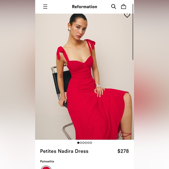 NWT Reformation Nadira Dress - Picture 1 of 3